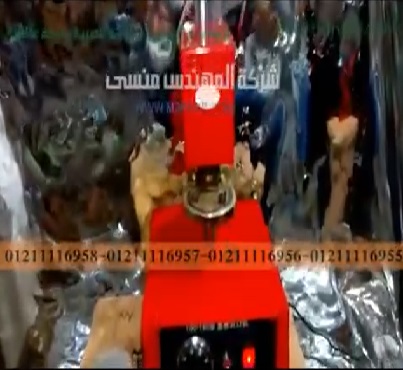 تجربة لحام اكواب شربات الحلويات بطبة بمكبس حراري موديل 224 ماركة المهندس منسي