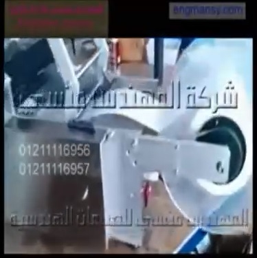 تجربة وضع ليبل علي البرطمانات المدورة بماكينة ليبل نص اتوماتيك كود 831 ماركة مهندس منسي