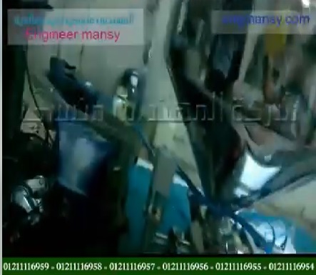 شرح لماكينة نصف أتوماتيك لتعبئة كريمات عناية بالبشرة كود 404 ماركة مهندس منسي