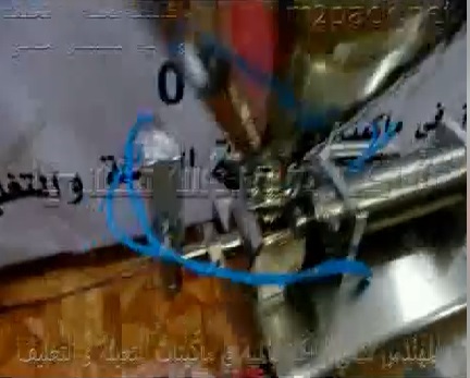 ماكينة تعبئة زبادو فى زجاجات ببستيم واحد كود 404 ماركة مهندس منسي