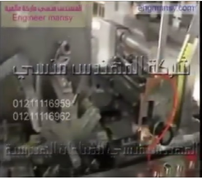 ماكينة تغليف بالسوليفات اتوماتيك لعلب الزيوت الهندية المستوردة كود 802 ماركة مهندس منسي