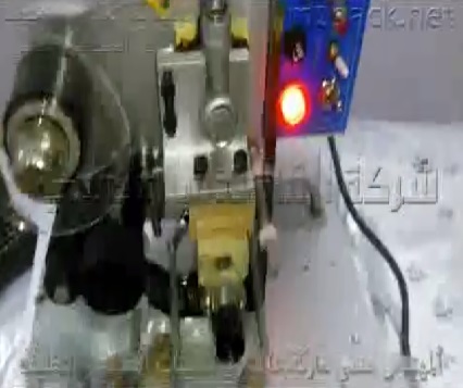 ماكينة طباعة تاريخ إنتاج وصلاحية نصف أتوماتيك موديل 322 للاستيكر والاكياس ماركة المهندس منسي