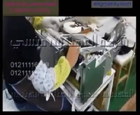 ماكينة لصق ليبل استيكر علي اللمبة لوضع اسم المنتج كود 831 ماركة مهندس منسي