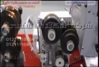 ماكينة هاف أتوماتيك طباعه التاريخ بالضغط الحراري كود 322 ماركة مهندس منسي