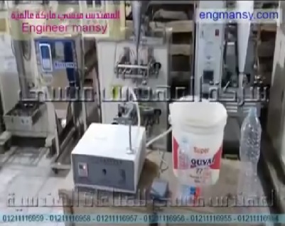 ‫آلة تعبئة سوائل عادية ديسك توب موديل 451 ماركة المهندس منسي‬‎