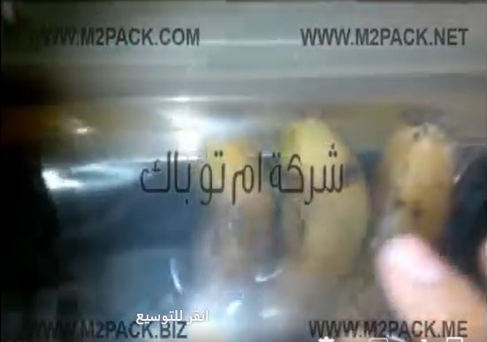 ماكينة فاكيوم حجرة صغيرة لتغليف أكياس الموز بشفط وسحب الهواء مع لحامها موديل 601 ماركة مهندس منسي