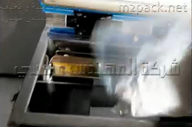 ماكينة فاكيوم نصف اتوماتيك غرفه واحده  لشفط وسحب الهواء من أكياس نشا وبودر المهلبيه كود 601 ماركة مهندس منسي