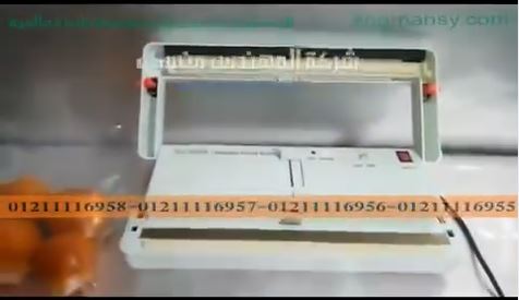 شرح طريقة فاكيومة كيس البرتقال لتخزينه لاطول فترة بماكينة فاكيوم موديل 604 ماركة المهندس منسي