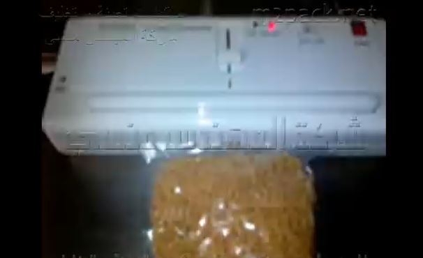 ماكينة فاكيوم منزلي لسحب الهواء من أكياس  المكرونة ولحامها كود 604 ماركة مهندس منسي