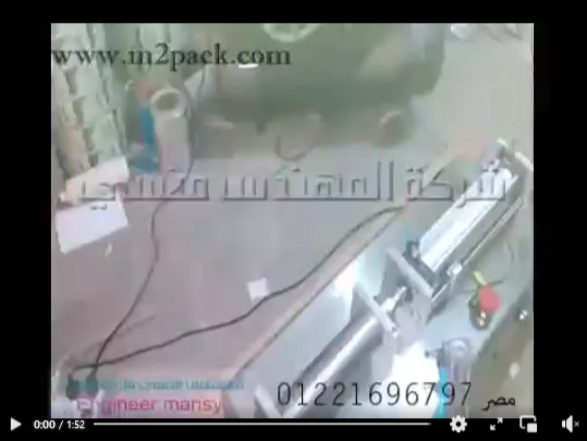 شرح مبسط لمميزات ماكينة نصف أتوماتيك تعبئ سوائل صناعية خفيفة كود 403 ماركة مهندس منسي