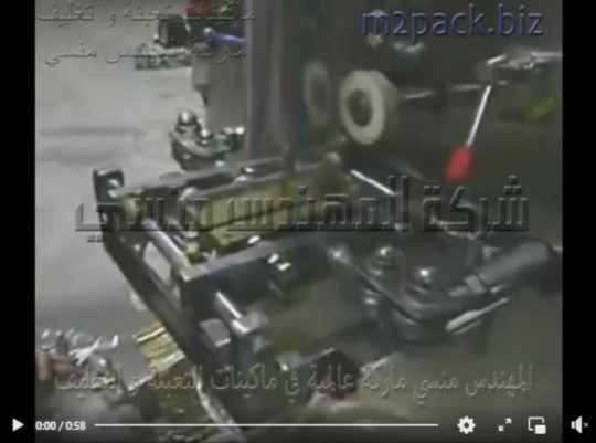 ماكينة تعبئة و تغليف السوائل مثل الثومية ، المسطرده بكيس لحام ثلاثي أتوماتيك موديل 505 ماركة المهندس منسى